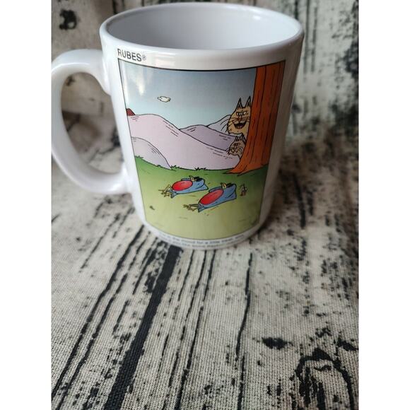 Vintage Rubes 2002 cat funny novelty mug - Picture 4 of 10